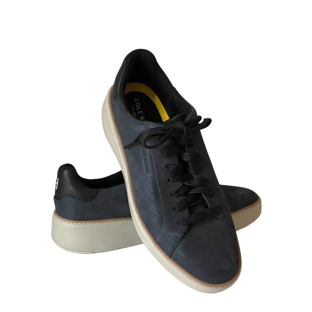 Cole‎ Haan GrandPro Topspin Blazer Blue Metallic Comfort Shoe | Womens Size 10